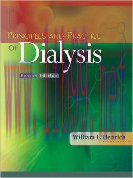 [AME]Principles and Practice of Dialysis, 4th Edition