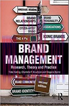 Brand Management: Research, Theory and Practice 2nd Edition,