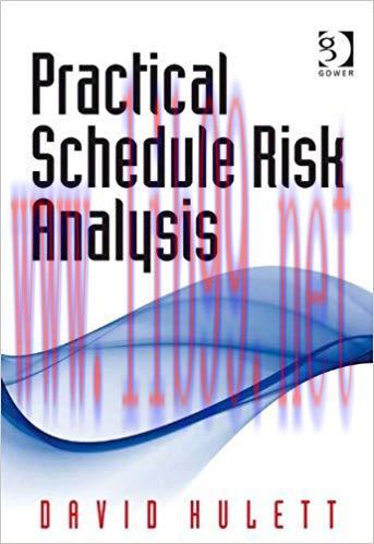 (PDF)Practical Schedule Risk Analysis 1st Edition