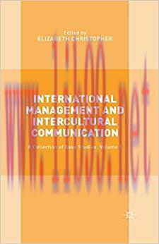 (PDF)International Management and Intercultural Communication: A Collection of Case Studies; Vo...