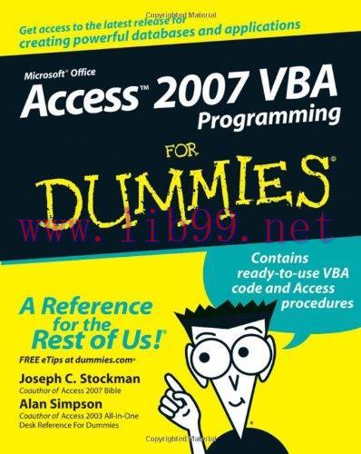 [FOX-Ebook]Access 2007 VBA Programming For Dummies