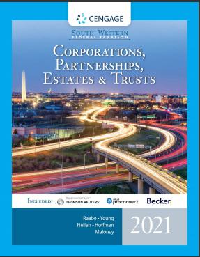 (SM)South-Western Federal Taxation 2021 Corporations Partnerships Estates and Trusts 44th By Wi...