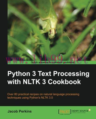 [FOX-Ebook]Python 3 Text Processing with NLTK 3 Cookbook