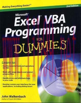 [FOX-Ebook]Excel VBA Programming For Dummies, 2nd Edition