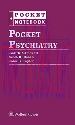 [AME]Pocket Psychiatry (Pocket Notebook Series) (EPUB)