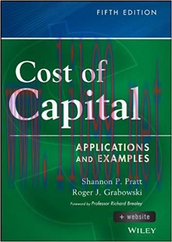 Cost of Capital: Applications and Examples (Wiley Finance) 5th Edition,