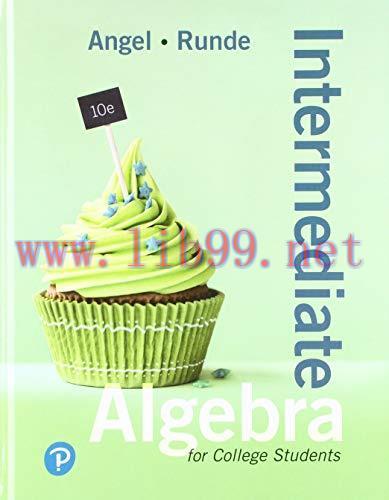 [FOX-Ebook]Intermediate Algebra For College Students, 10th Edition