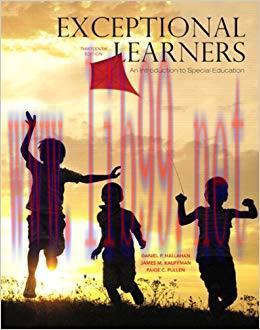 (PDF)Exceptional Learners: An Introduction to Special Education 13th Edition