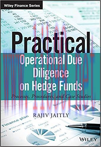 (PDF)Practical Operational Due Diligence on Hedge Funds: Processes, Procedures, and Case Studie...
