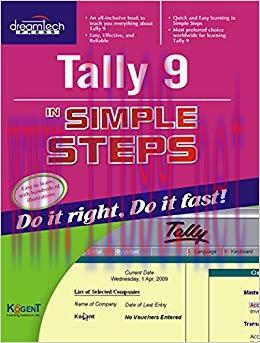 (PDF)Tally 9 in Simple Steps