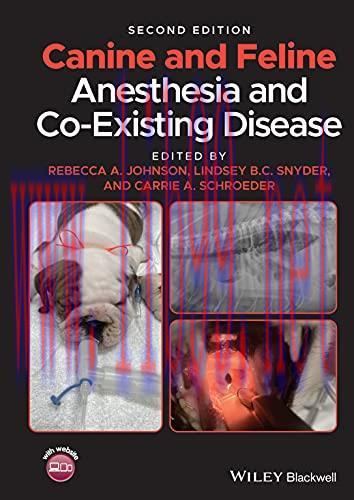 [AME]Canine and Feline Anesthesia and Co-Existing Disease, 2nd Edition (Original PDF)