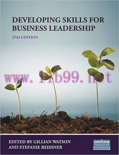 (PDF)Developing Skills for Business Leadership 2nd Edition