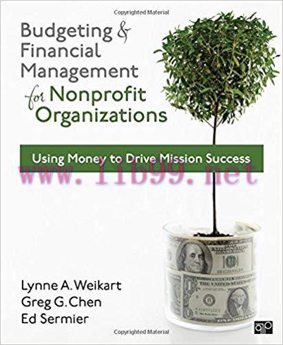 (PDF)Budgeting and Financial Management for Nonprofit Organizations: Using Money to Drive Missi...
