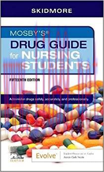 [AME]Mosby's Drug Guide for Nursing Students,15th Edition (Original PDF)