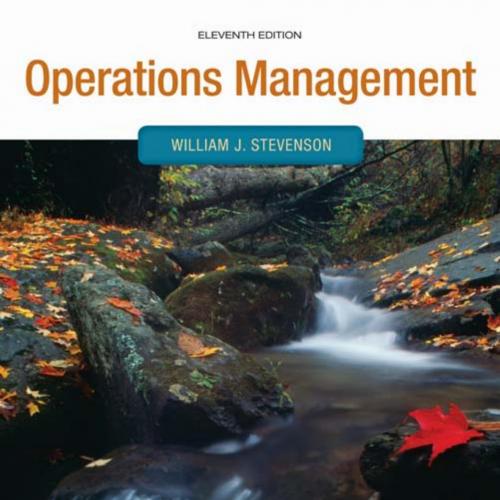 Operations Management 11th Edition By William Stevenson