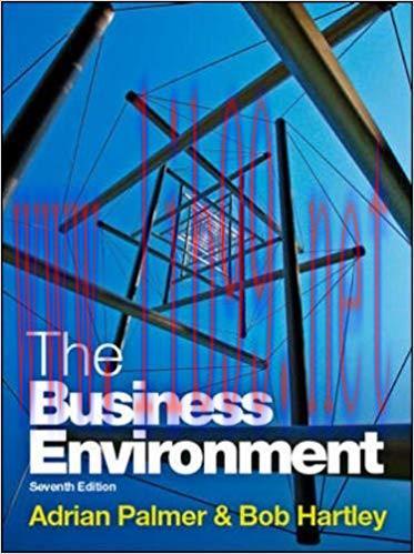 (PDF)The Business Environment (UK Higher Education Business Management) 7th UK ed. Edition