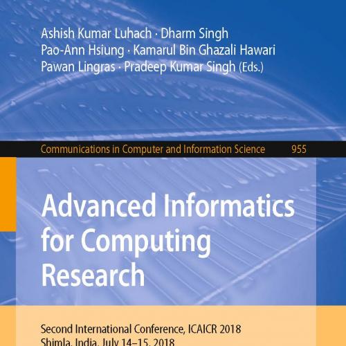 Advanced Informatics for Computing Research