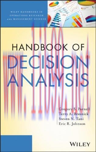 [FOX-Ebook]Handbook of Decision Analysis
