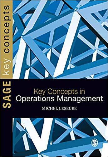 (PDF)Key Concepts in Operations Management (SAGE Key Concepts series) 1st Edition