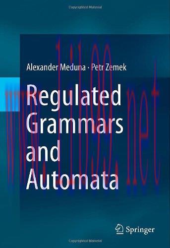 [FOX-Ebook]Regulated Grammars and Automata