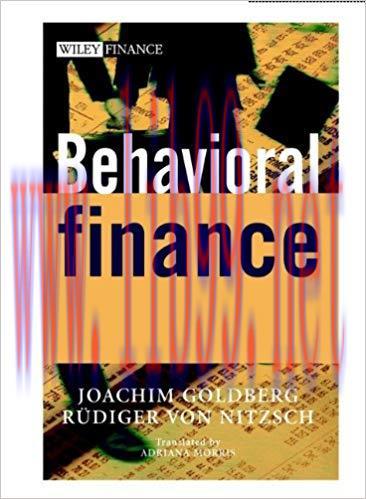 (PDF)Behavioral Finance (Wiley Finance Book 467) 1st Edition