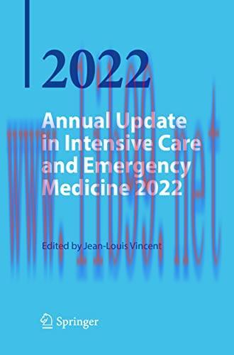 2022 Annual Update- in Intensive Care and Emergency Medicine 2022