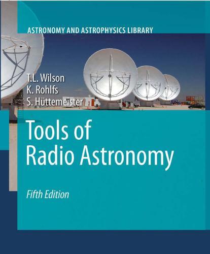 Tools of Radio Astronomy, 5th edition