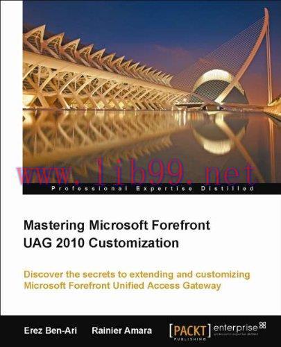 [FOX-Ebook]Mastering Microsoft Forefront UAG 2010 Customization