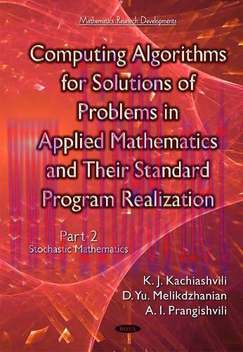 [FOX-Ebook]Computing Algorithms for Solutions of Problems in Applied Mathematics and Their Stan...