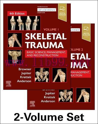 [AME]Skeletal Trauma: Basic Science, Management, and Reconstruction, 2-Volume Set, 6th edition ...