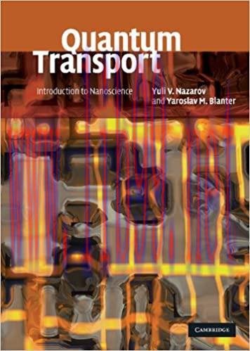 (PDF)Quantum Transport: Introduction to Nanoscience