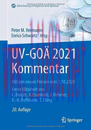 [AME]UV-GO&Auml; 2021 Kommentar: Mit den neuen Preisen vom 1.10.2020 (Abrechnung erfolgreich und opt...