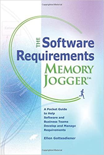 (PDF)The Software Requirements Memory Jogger A Pocket Guide to Help Software And Business Teams...