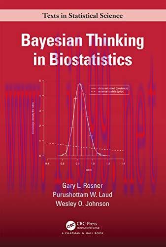 [AME]Bayesian Thinking in Biostatistics (Chapman & Hall/CRC Texts in Statistical Science) (Orig...