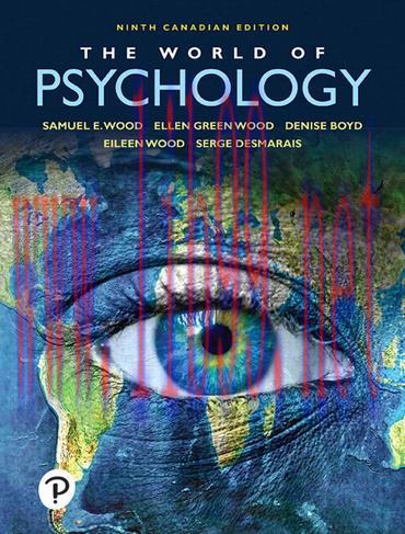 [AME]The World of Psychology, Ninth Canadian Edition (Original PDF)