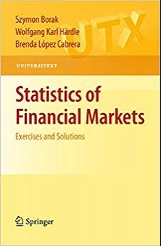 (PDF)Statistics of Financial Markets Exercises and Solutions (Universitext) 2010 Edition