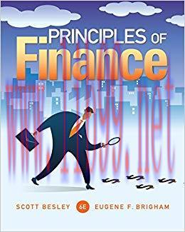 (PDF)Principles of Finance (Finance Titles in the Brigham Family) 6th Edition