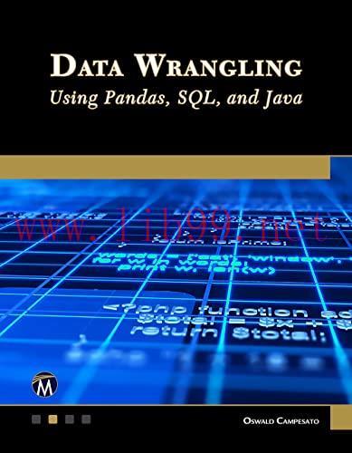 [FOX-Ebook]Data Wrangling Using Pandas, SQL, and Java
