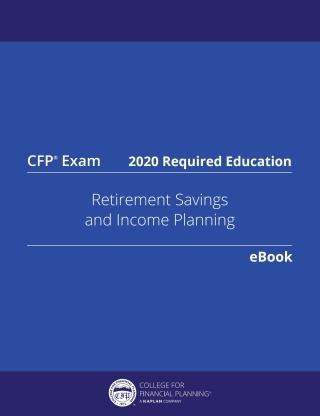 FP515 Retirement Savings and Income Planning 2020 eBook