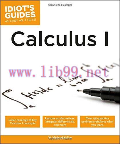 [FOX-Ebook]Calculus I (Idiot's Guides)