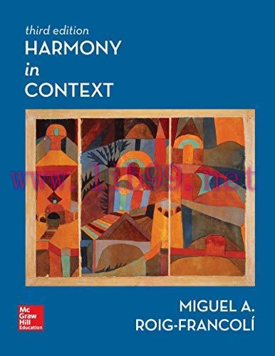 [FOX-Ebook]Harmony in Context, 3rd Edition