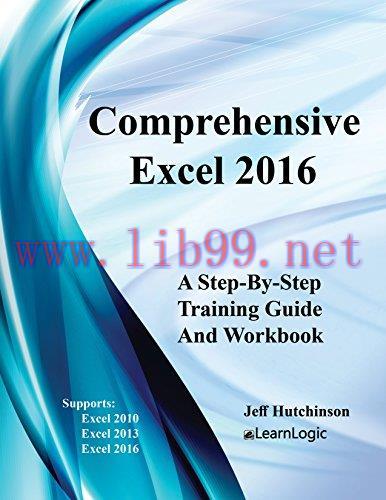 [FOX-Ebook]Comprehensive Excel 2016: Supports Excel 2010, 2013 and 2016