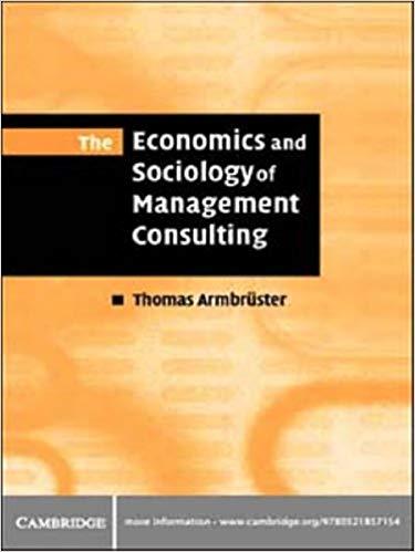 (PDF)The Economics and Sociology of Management Consulting