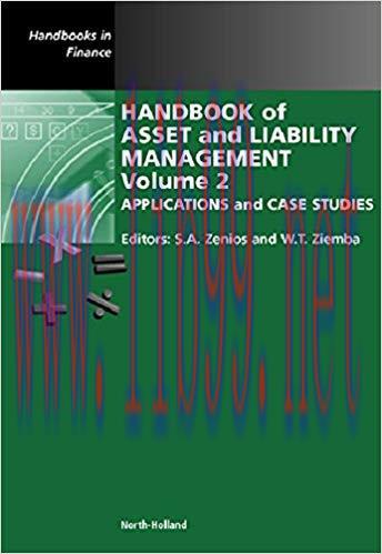 (PDF)Handbook of Asset and Liability Management: Applications and Case Studies (ISSN 2) 1st Edi...