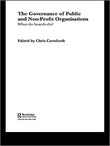 (PDF)The Governance of Public and Non-Profit Organizations (Routledge Studies in the Management...