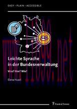 [PDF]Leichte Sprache in der Bundesverwaltung: Was? Wer? Wie?