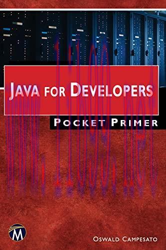 [FOX-Ebook]Java for Developers Pocket Primer