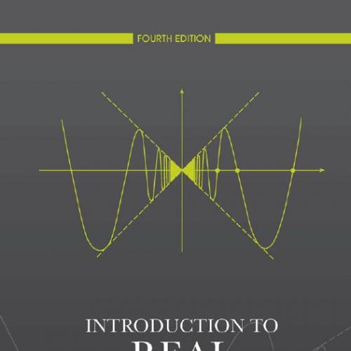 Introduction to Real Analysis 4th Edition by Robert G. Bartle