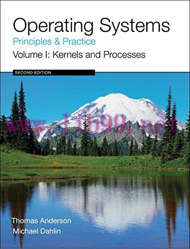 (PDF)Operating Systems: Principles and Practice (Volume 1 of 4)