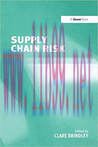(PDF)Supply Chain Risk 1st Edition